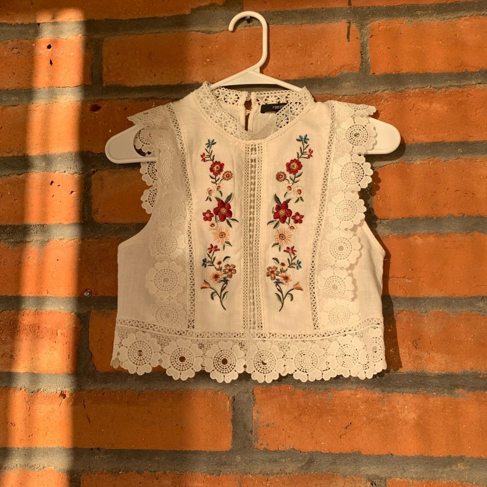 Beautiful Doily Shirt